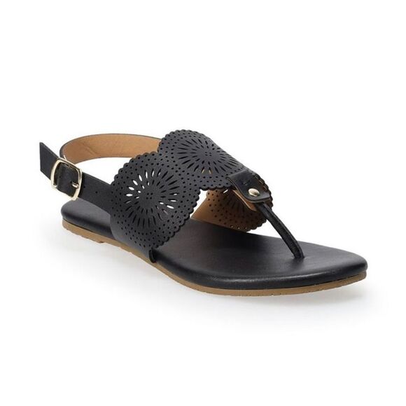 LC Conrad T-Strap Sandals - Picture 1 of 3